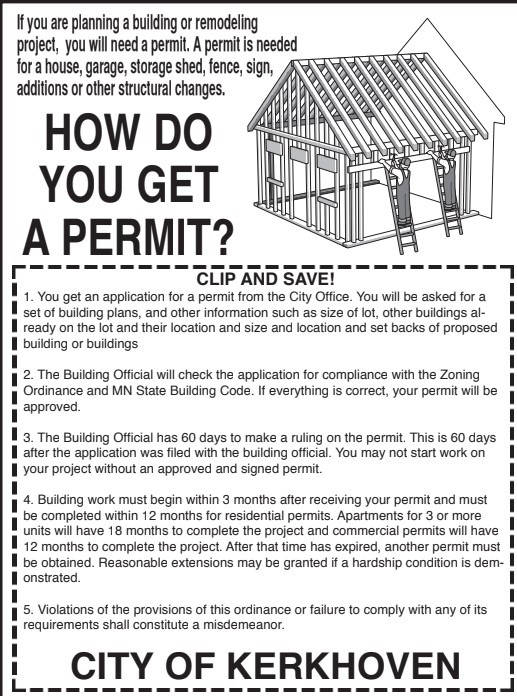 Building and Zoning Permit