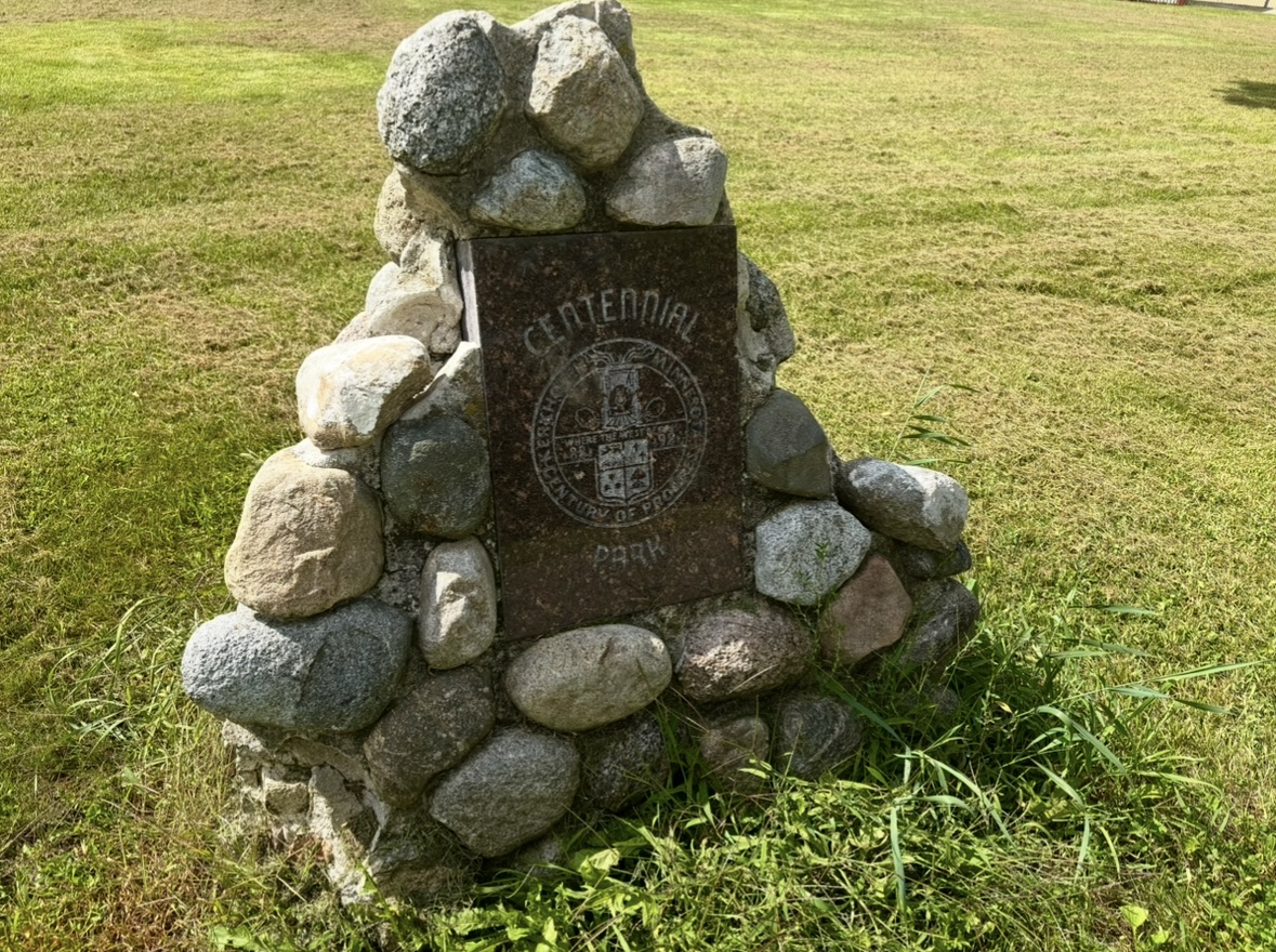 Centennial Park Sign